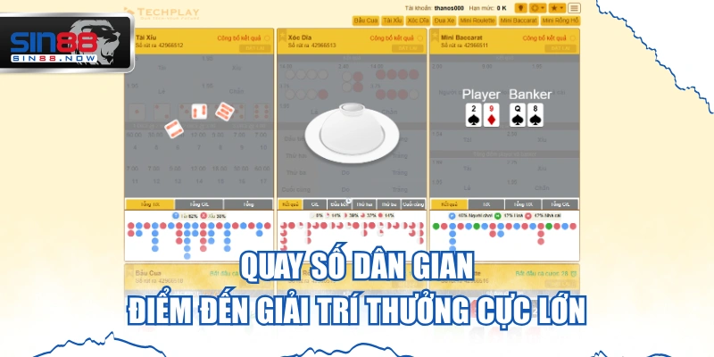 Quay số dân gian
